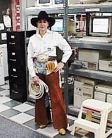 Paleface as a Cowgirl